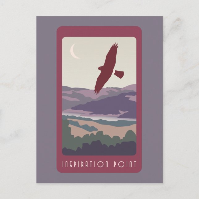 Postal de punto de inspiración (Anverso)