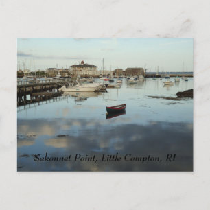 Postal de punto Sakonnet, Little Compton, RI