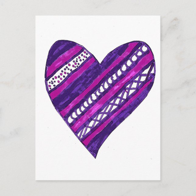 Postal de Purple Heart (Anverso)