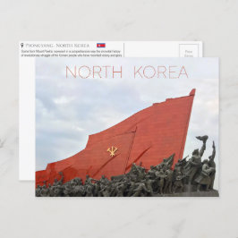 Postal de Pyongyang, Corea del Norte