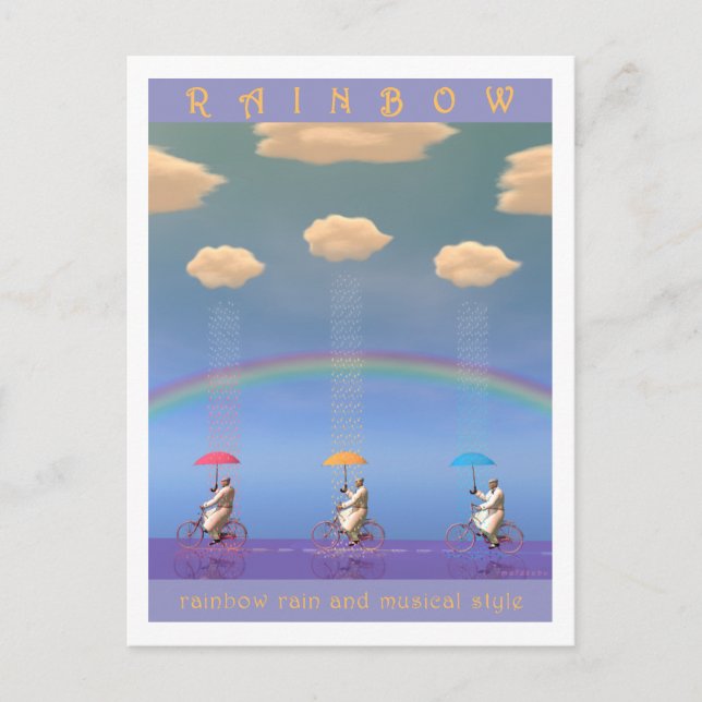 postal de RAINBOW (Anverso)