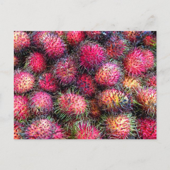 Postal de Rambutans (Anverso)