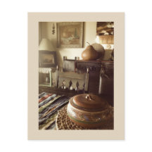 Postal de Rancho Del Vinedos Temecula CA Sepia