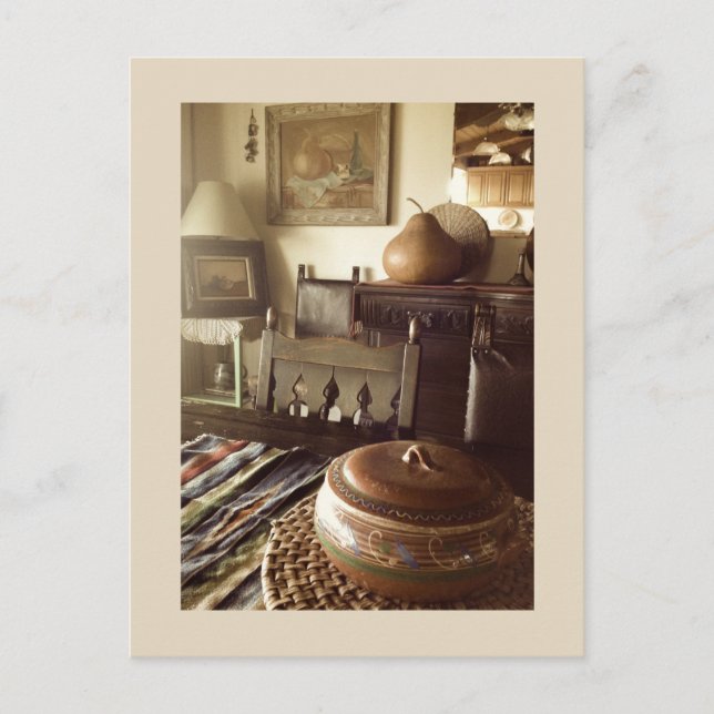 Postal de Rancho Del Vinedos Temecula CA Sepia (Anverso)