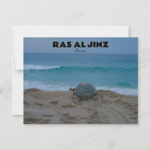 postal de Ras al Jinz
