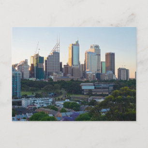 Postal de rascacielos del Sydney Business Center
