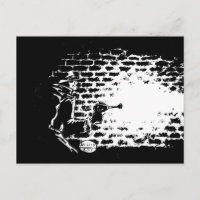 Postal de Raygun Noir, obra de Michael Avolio