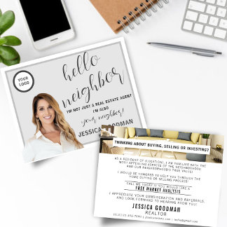 Postal de Realtor Hello Neighbor