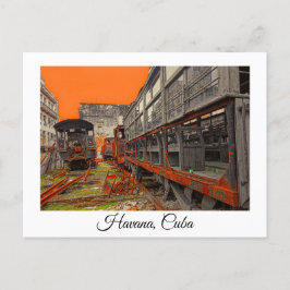 Postal de recuerdo de La Habana Cuba