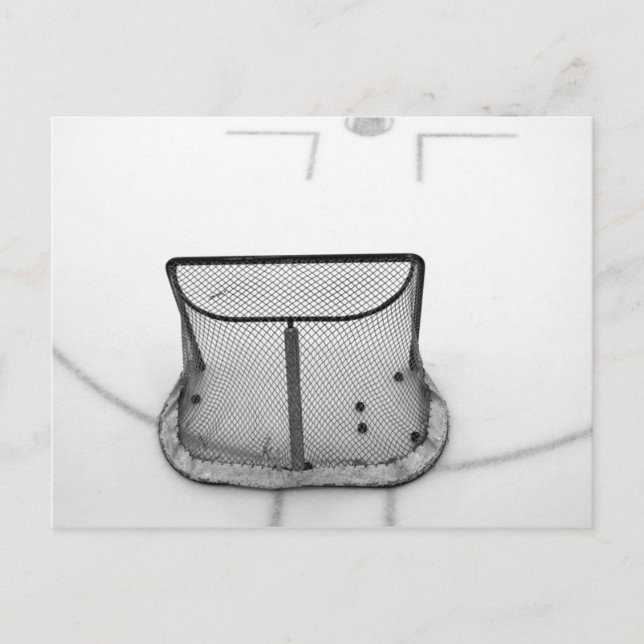 Postal de red de hockey (Anverso)