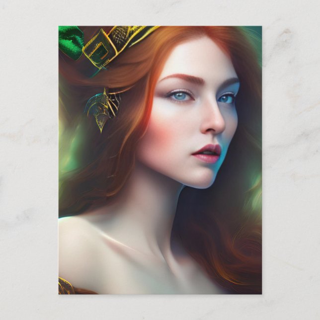 Postal de Red Haired Woman (Anverso)