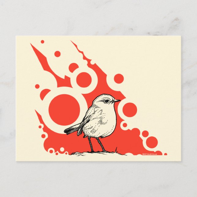 postal de Red Robin (Anverso)