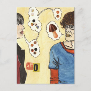 Postal de referencia cultural de medicamentos