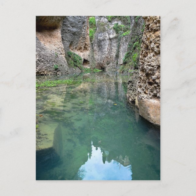 Postal de reflexión de Ronda (Anverso)