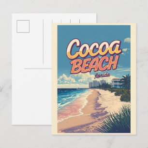 Postal de regalos de la costa de la ciudad de Coco