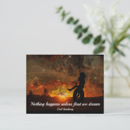 Postal De Regreso De Niños En Neumáticos