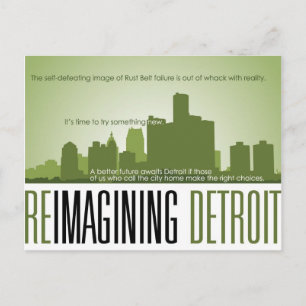 Postal de Reimagining Detroit
