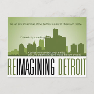 Postal de Reimagining Detroit
