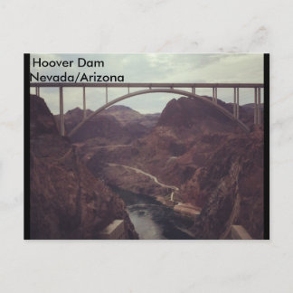 Postal de represa de Hoover