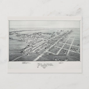 Postal de resumen de Plano 1891