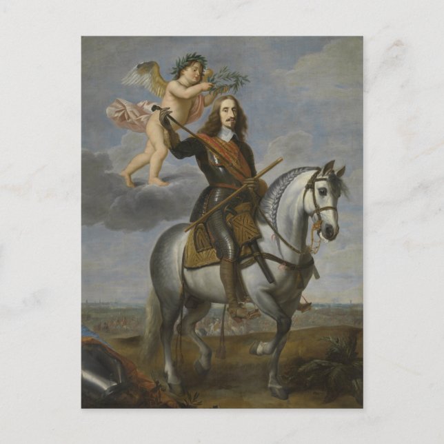 postal de retrato artístico (Anverso)