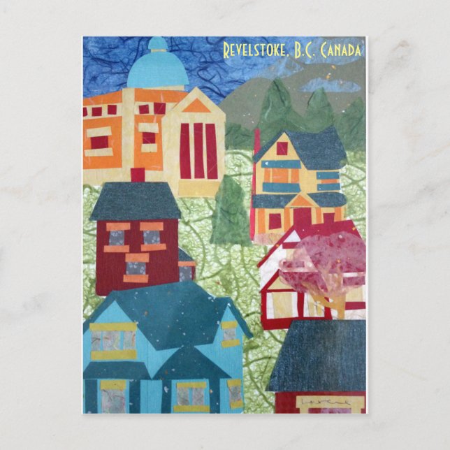 Postal de Revelstoke (Anverso)