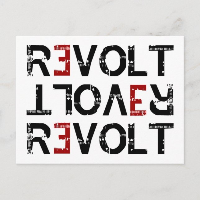 postal de REVOLT (Anverso)