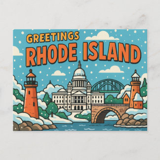postal de RHODE ISLAND