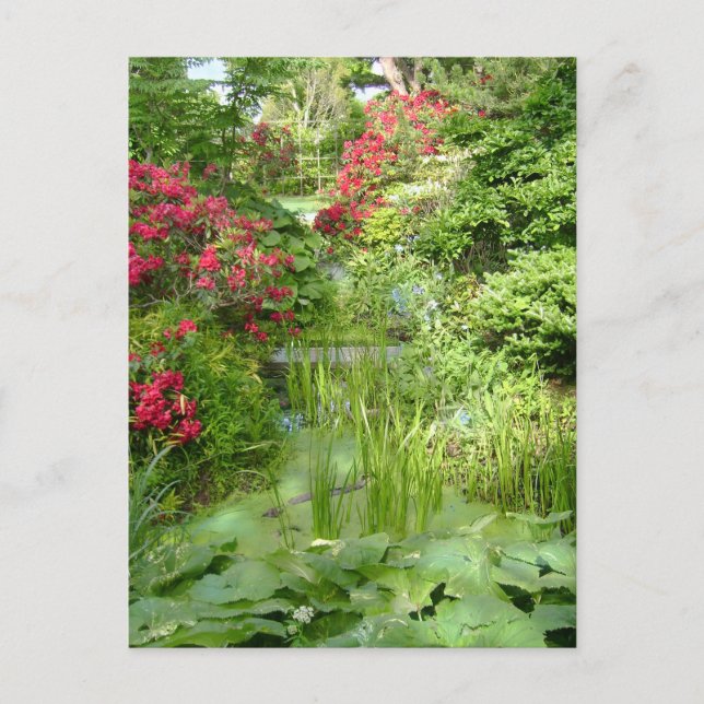 postal de RI Garden (Anverso)