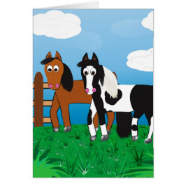 Postal de Riki y de J.R.