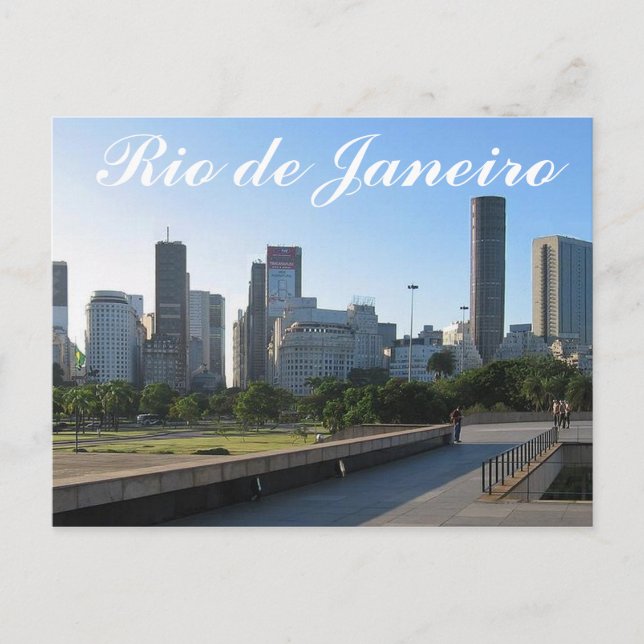 Postal de Río de Janeiro (Anverso)