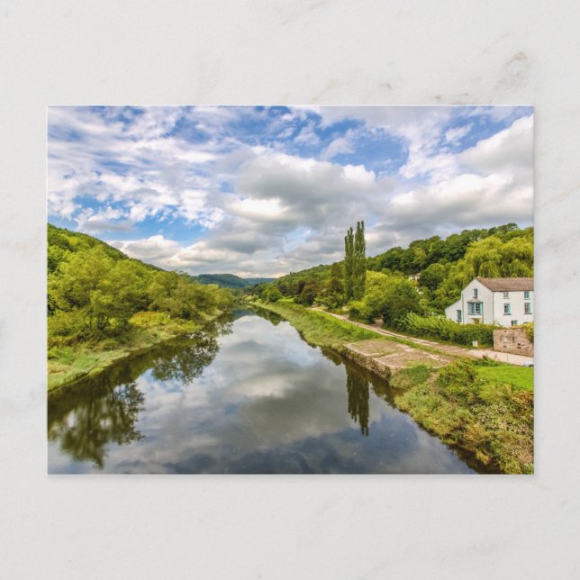 Postal de River Wye (Anverso)
