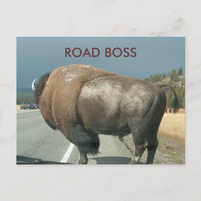 postal de ROAD BOSS (Anverso)