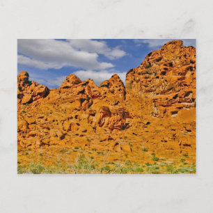 Postal de Rock Rojo del Desierto de Mojave