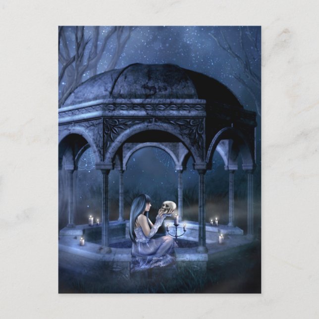 Postal de Romance de Necromancer (Anverso)