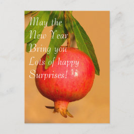 Postal de Rosh HaShana de la granada