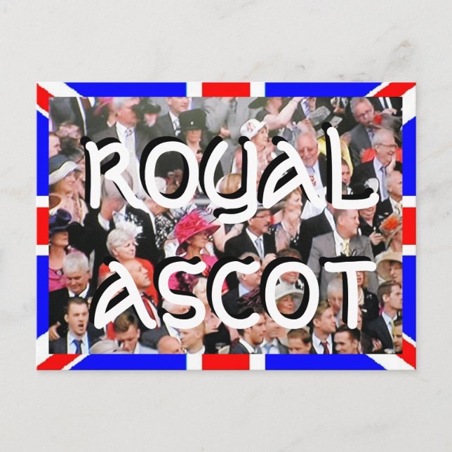 Postal de Royal Ascot Diamond Jubilee (Anverso)