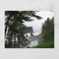 Postal de Ruby Beach