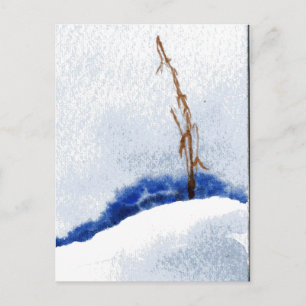 Postal de rutas de campo "Lonely Reed"