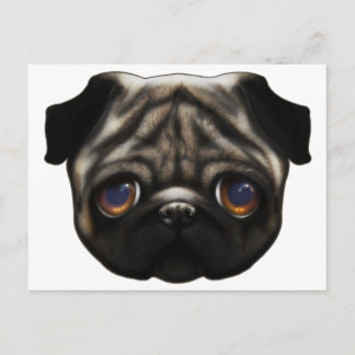 Postal de Sad Pug