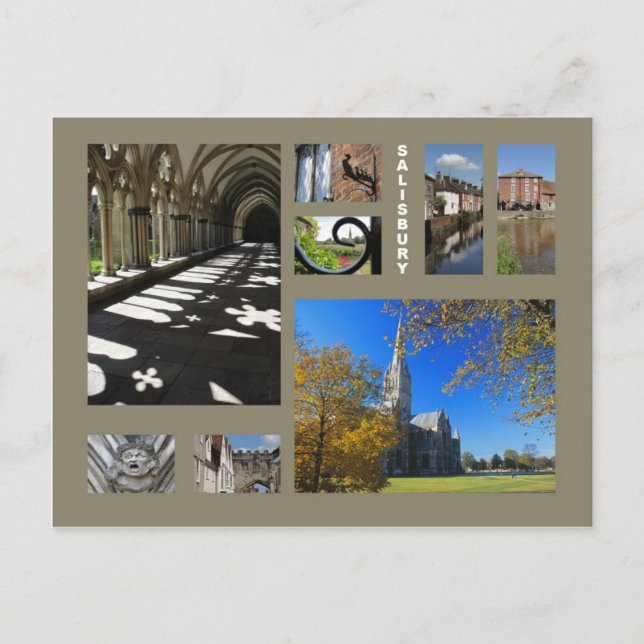 Postal de Salisbury (Anverso)