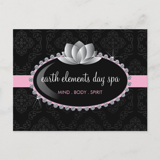 Postal de salón y spa (Anverso)