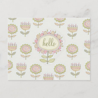 postal de saludo flora73