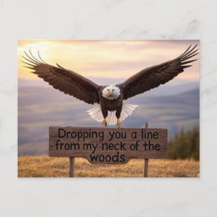 Postal de saludo patriótico