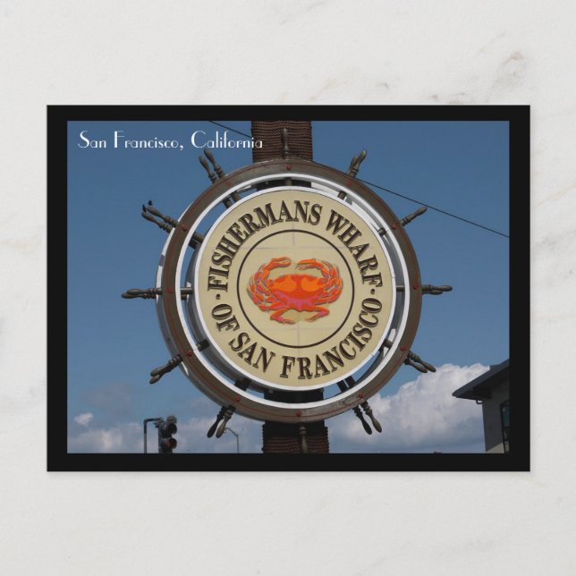 Postal de San Francisco (Anverso)