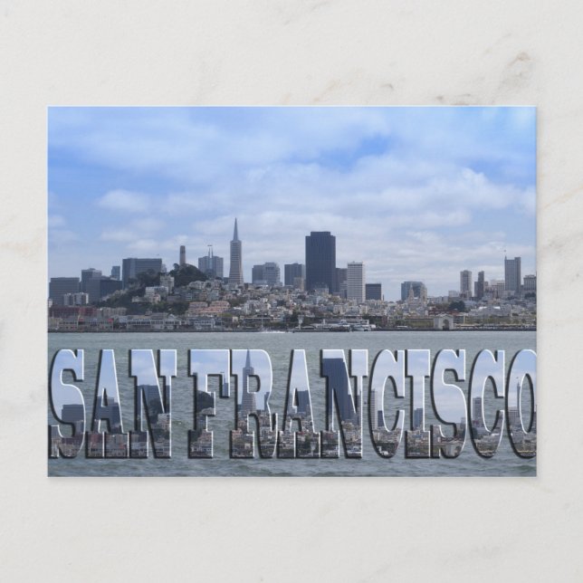 Postal de San Francisco (Anverso)