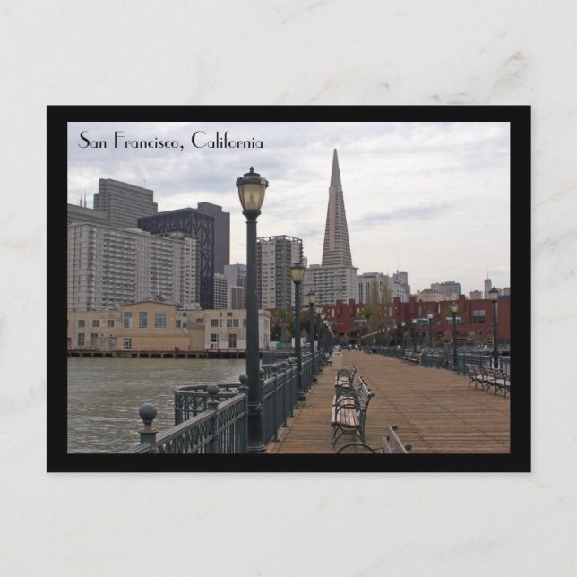 Postal de San Francisco (Anverso)