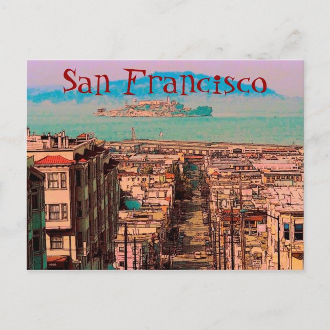 Postal de San Francisco (Anverso)