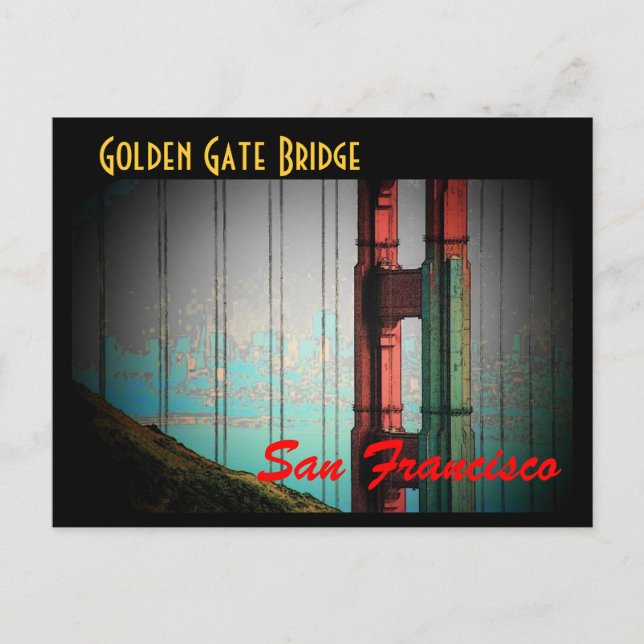 Postal de San Francisco (Anverso)