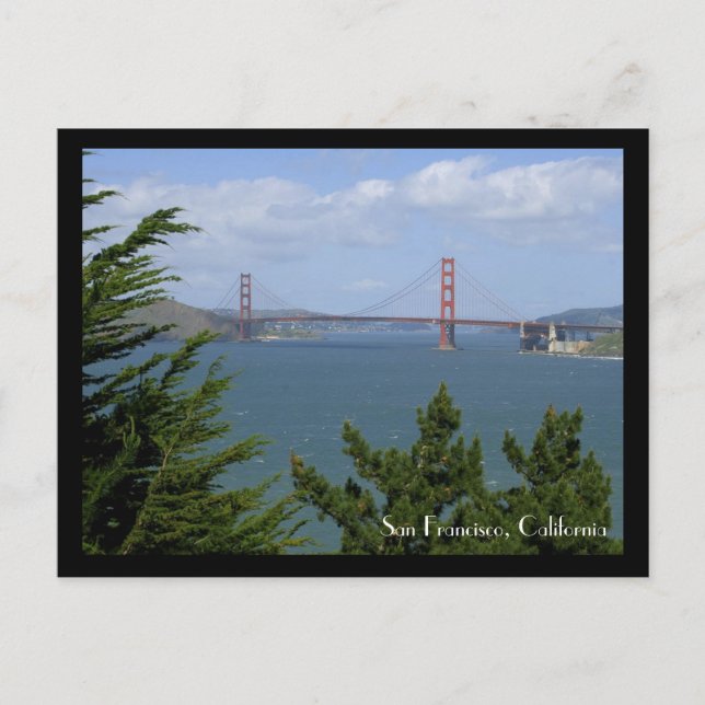 Postal de San Francisco (Anverso)